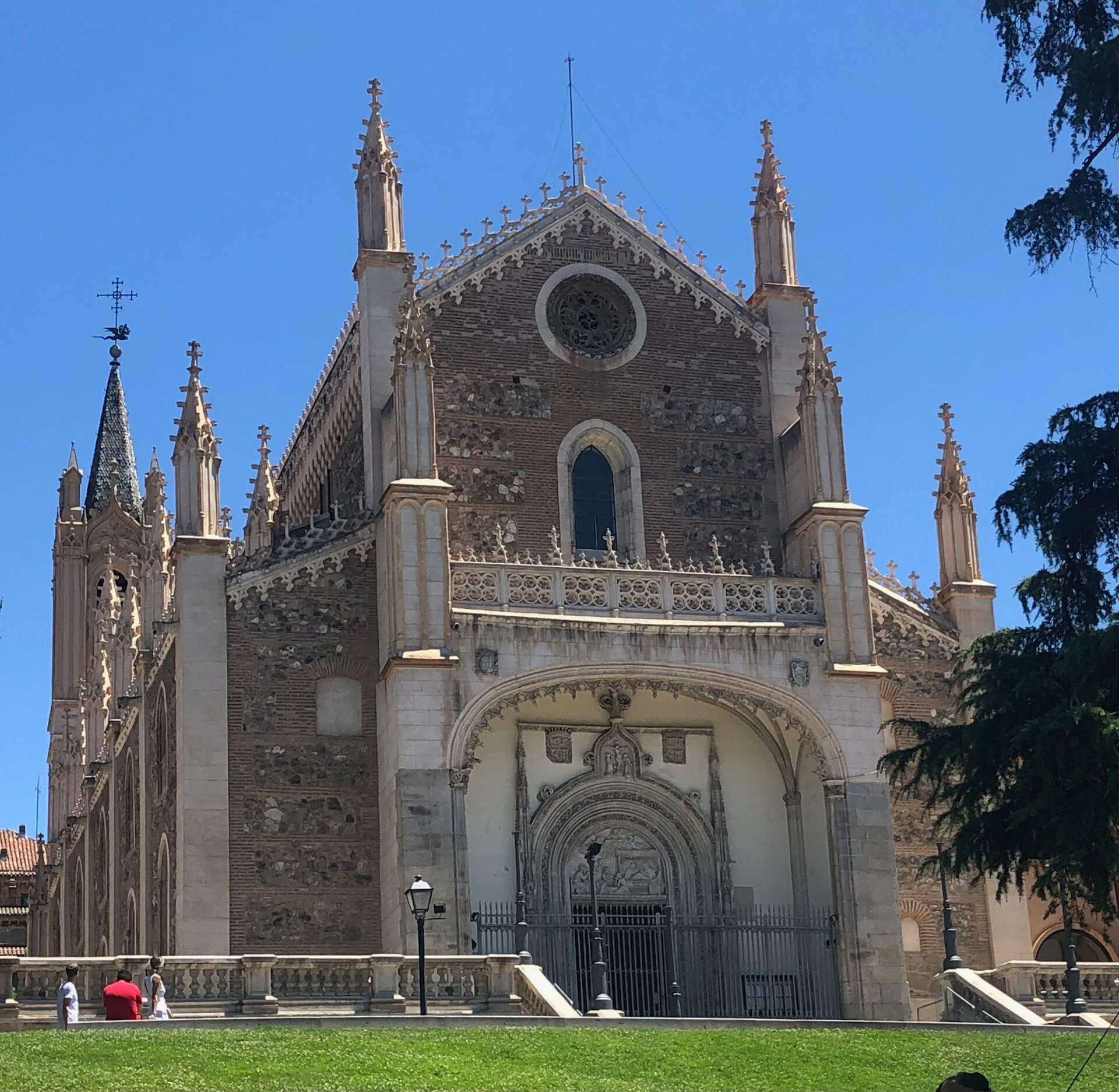 14 Day Spain Itinerary Church across from the Prado