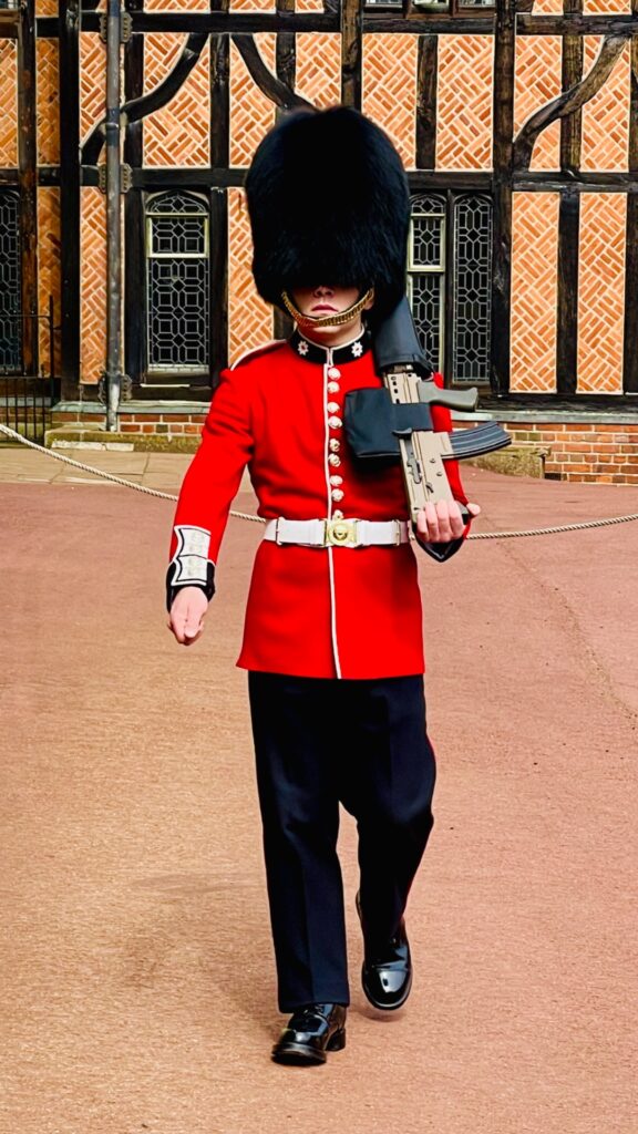 British guard at Windsor Castle