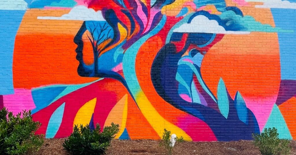 Love Graffiti Art. Williamsburg