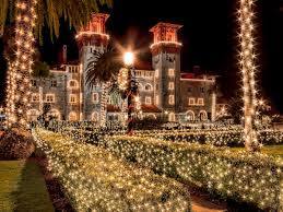 Christmas Light in Saint Augustine Florida