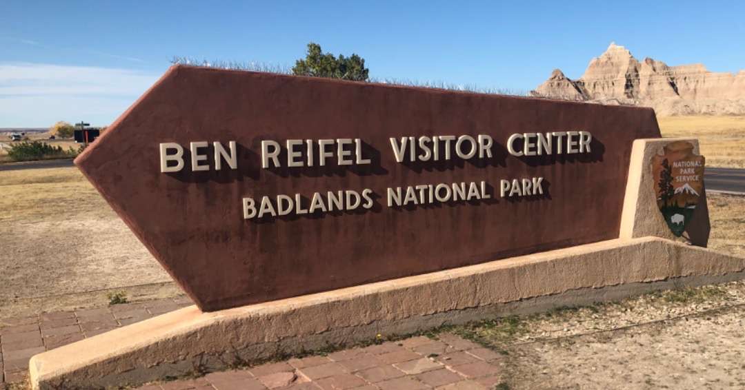 Parks in South Dakota badlands