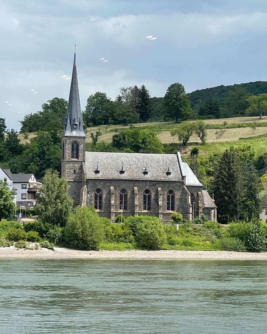 All Inclusive Trips to Germany: Church on the Rhine River