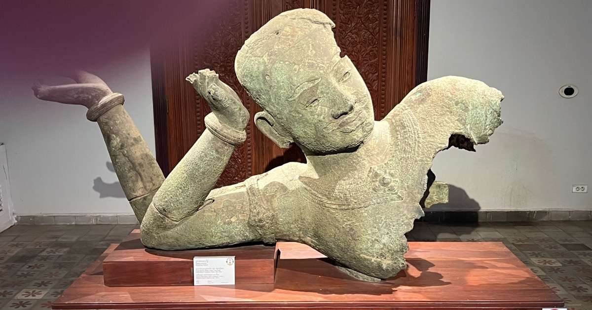 Best time to visit Cambodia and Vietnam: Cambodian Sculpture in the National Museum