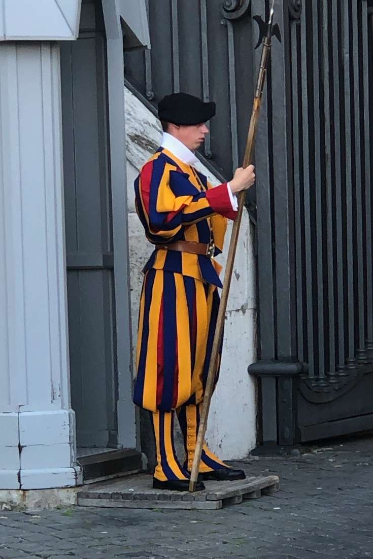 Planning a trip to Italy. The Vatican Swiss guard