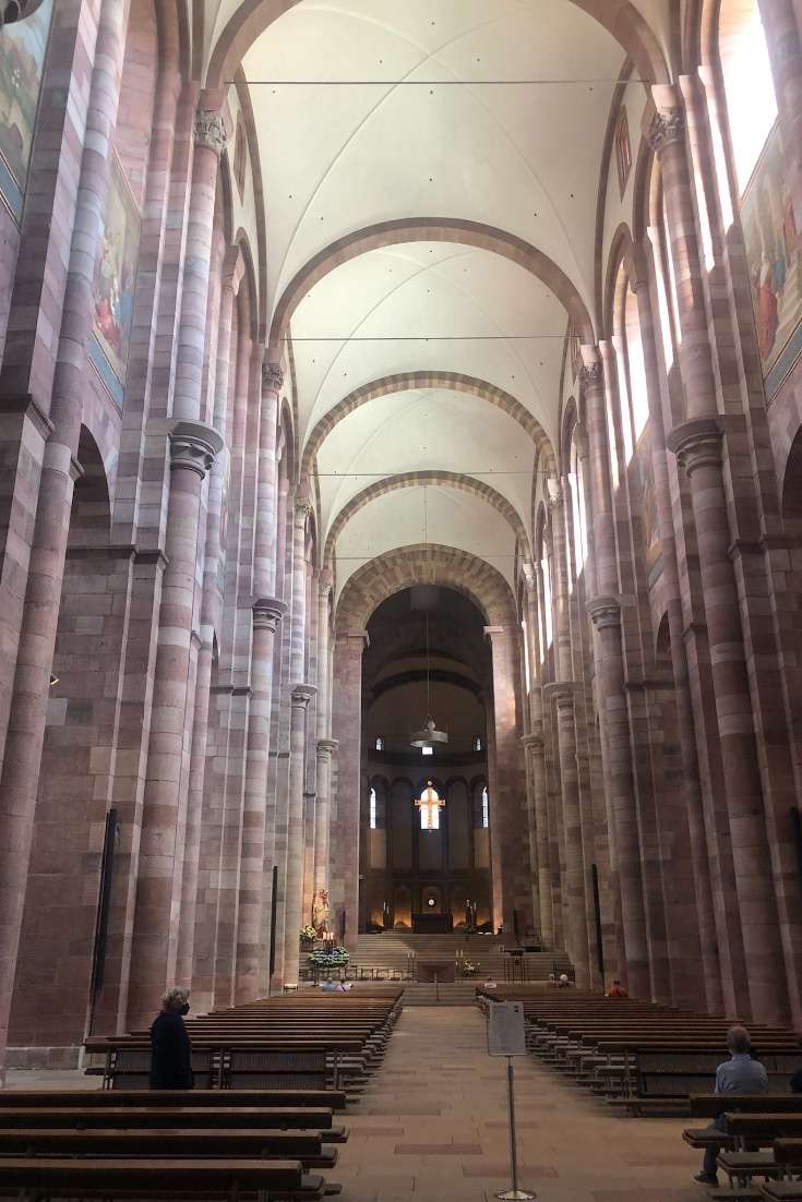 Inside the Speyer Cathedral