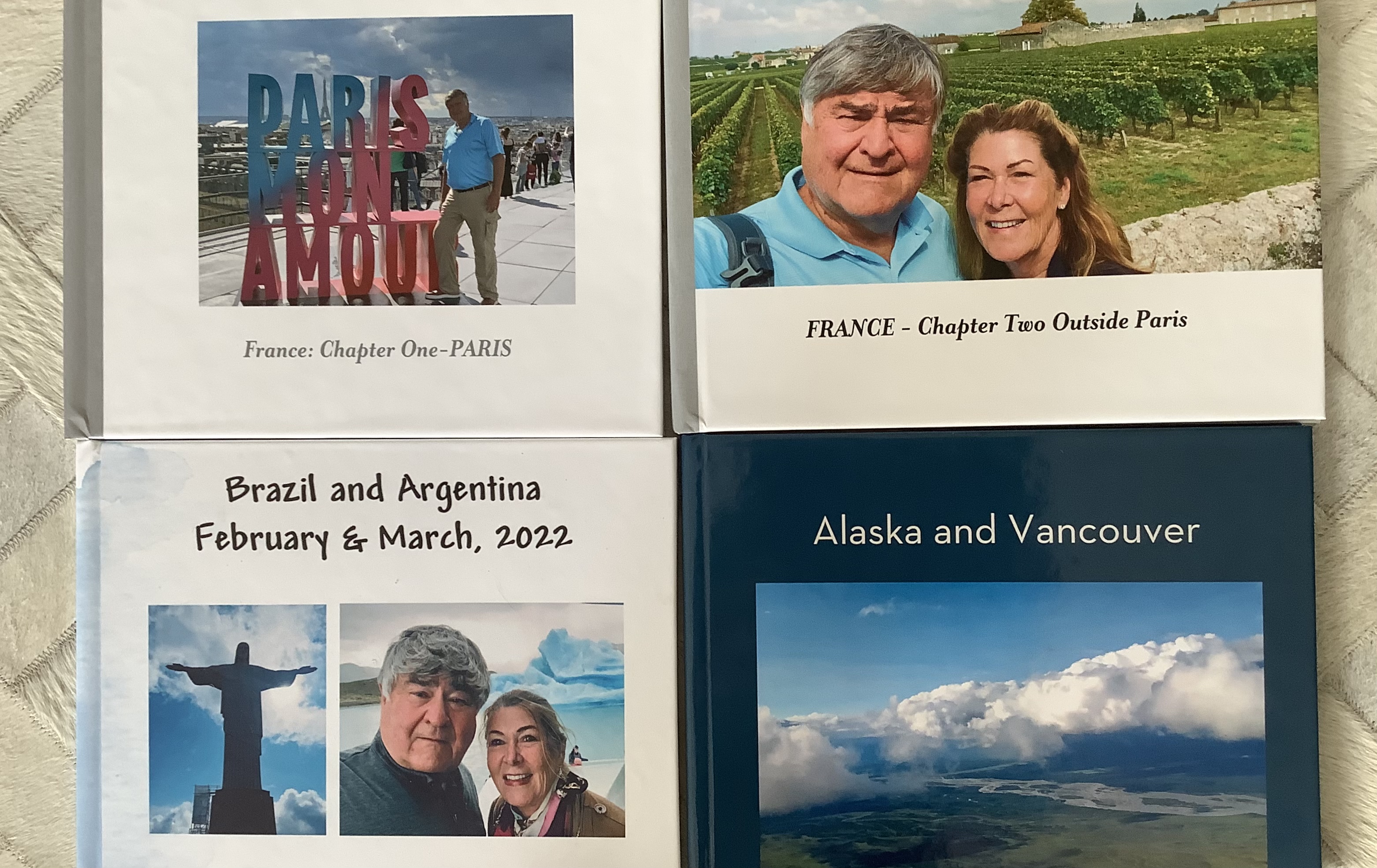 How to Document Your Travels: Four Shutterfly Books documenting our trips