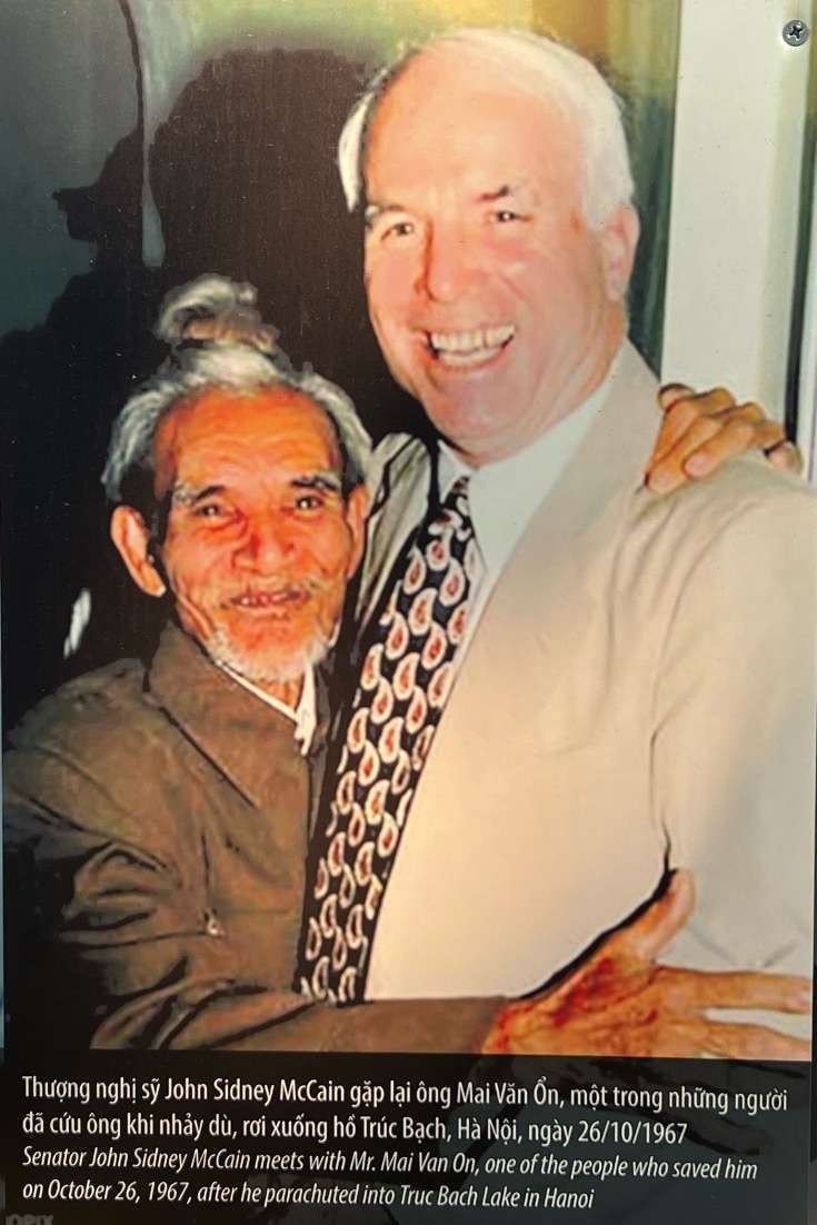 Impact of Wars - John McCain on retrun to Vietnam