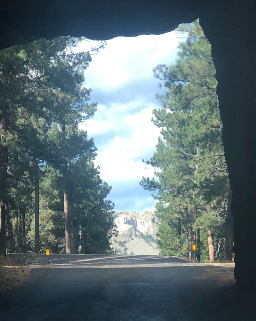 Parks in South Dakota IRS of Mt Rushmore from Custer St Park