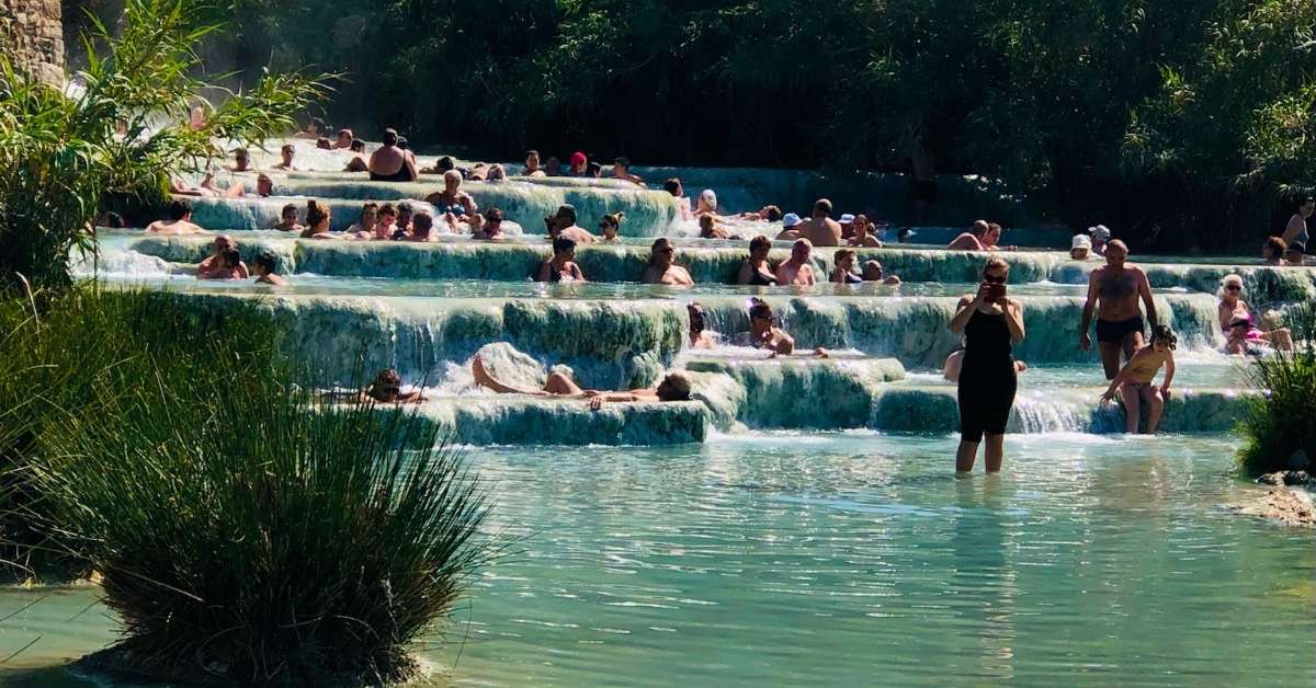Planning a trip ti Italy, Saturnia Hot Springs