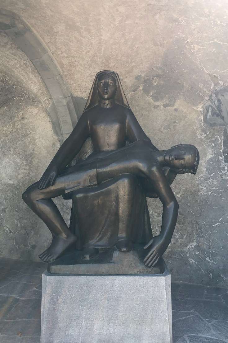 Pieta Statue from the Church in the black forest