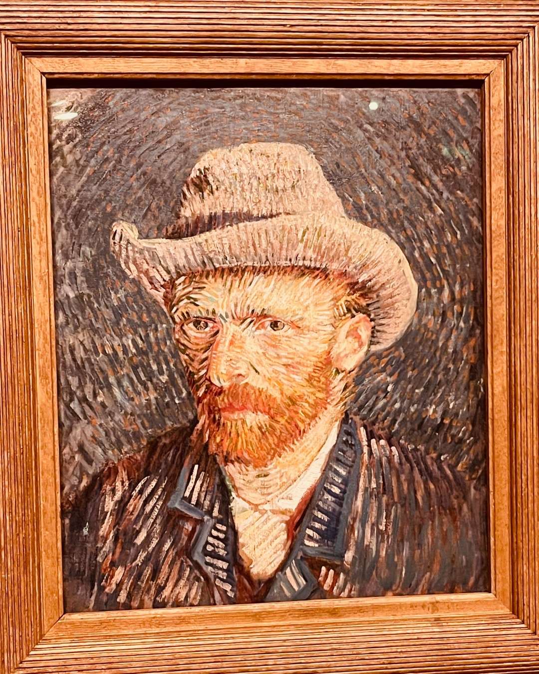 Must visit on the Amsterdam 3-day Itinerary: Van Gogh self Portrait