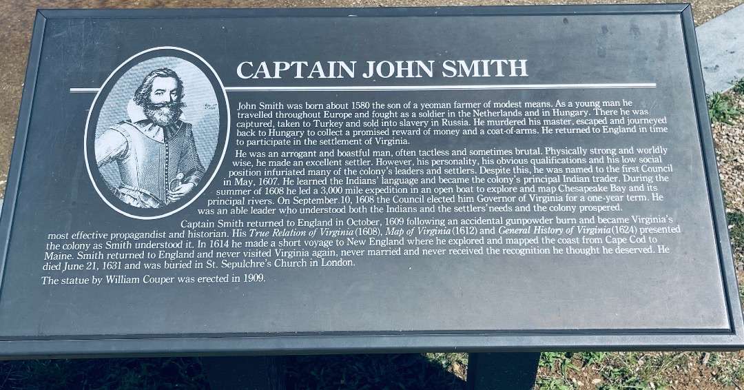 Captain John Smith - Plaque