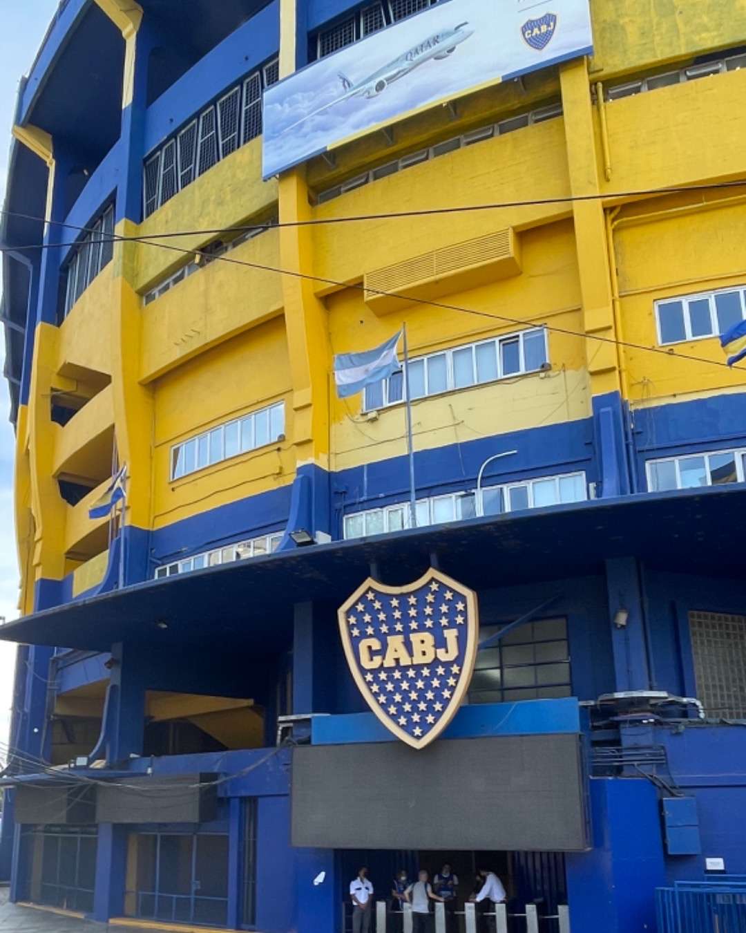 Buenos Aires in Winter at the Boca Sports stadium