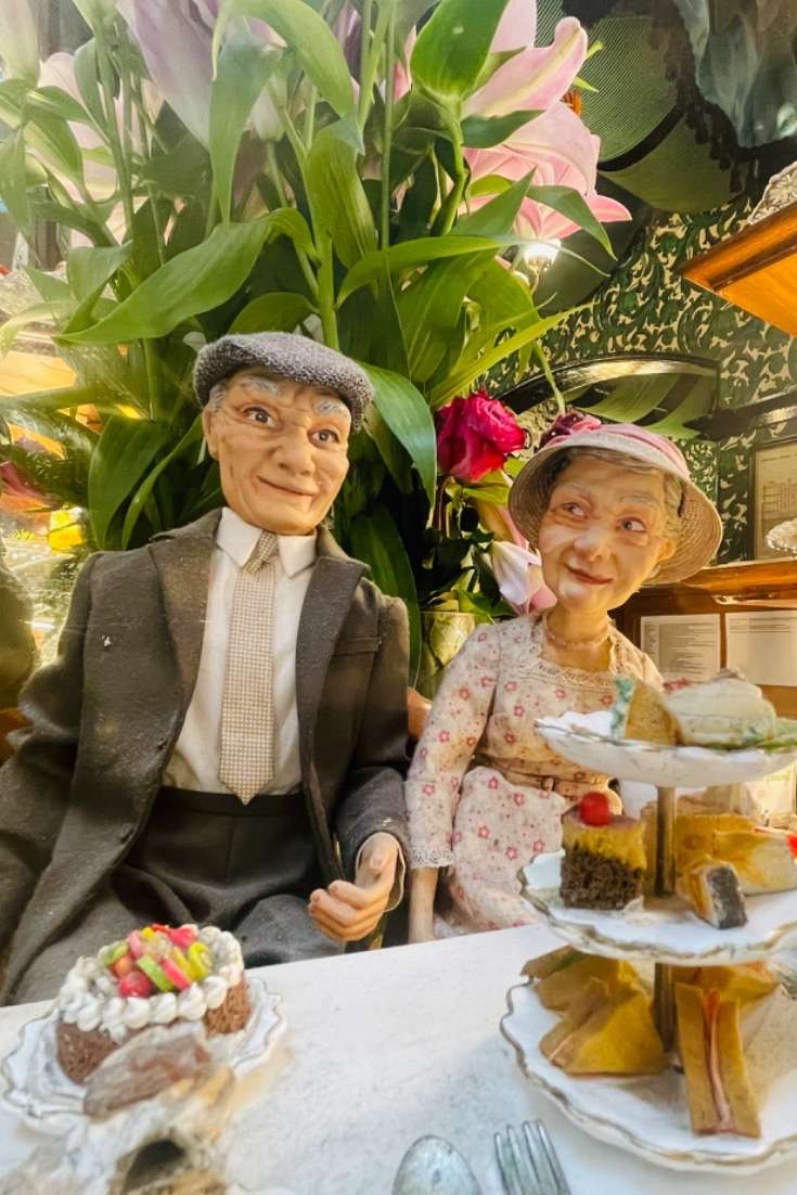 Two Figures at a Table