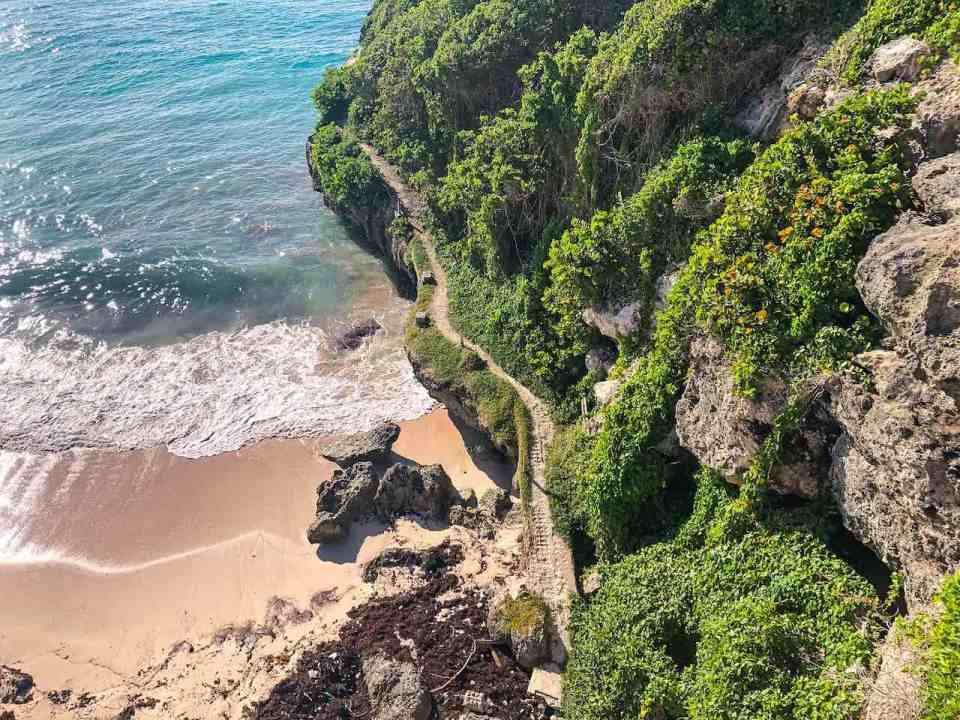 Pink Sand Beach in Barbados: Crane Beach