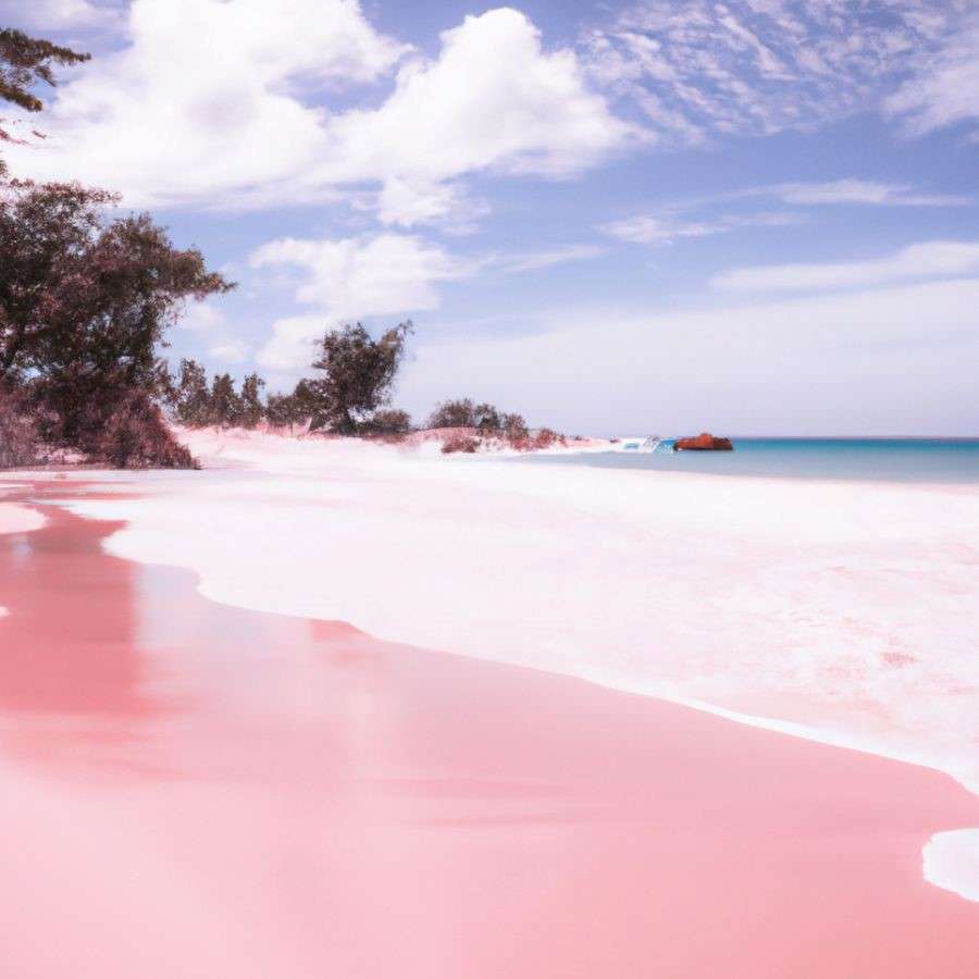 Pink Sand Beaches in Barbados: Crane Beach