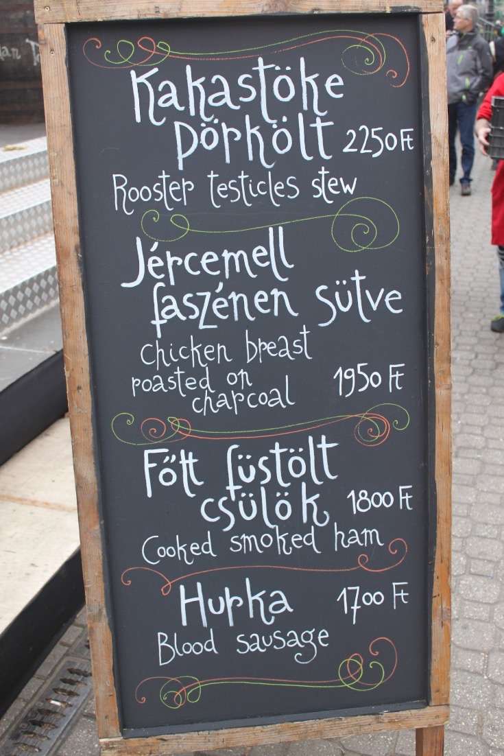 Budapest Vacation Rooster Testicles Stew