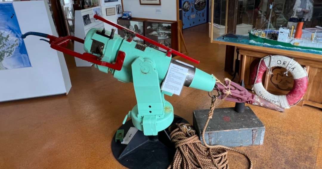 New Zealand Travel Package - Picton Whale Harpoon gun