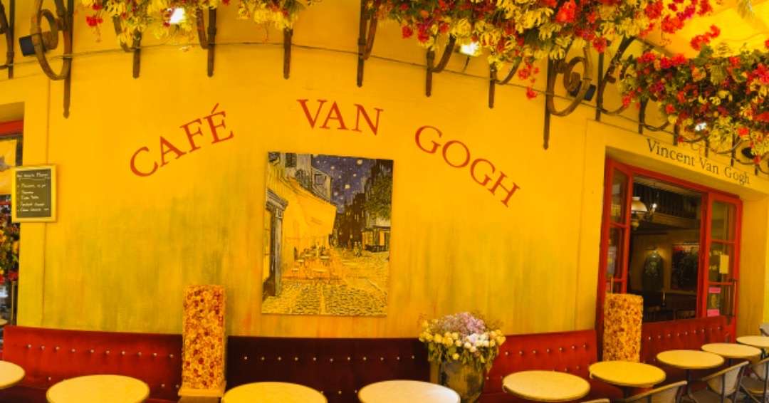 planning a trip to france Cafe Van Gogh