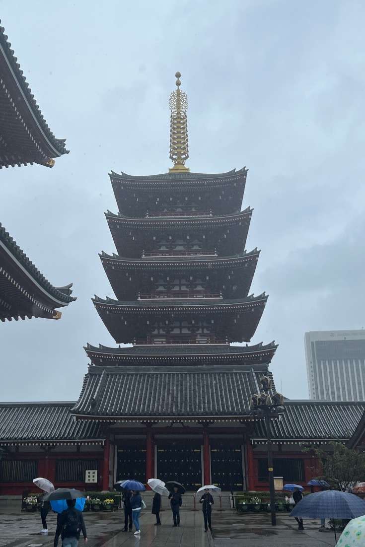10-Day Japan Trip: Sens0-Ji temple Pagoda
