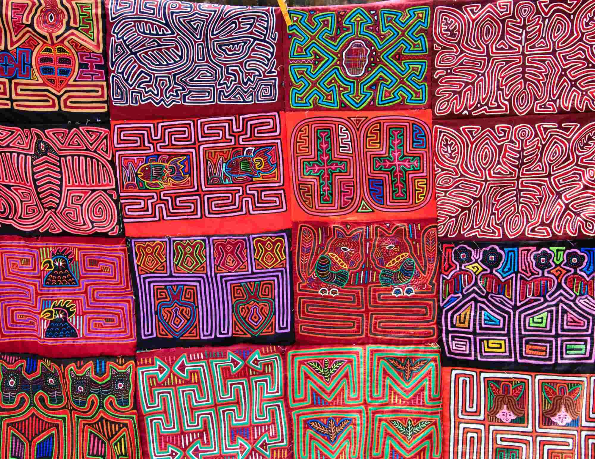 Facts about Panama -Coloroful Blanket