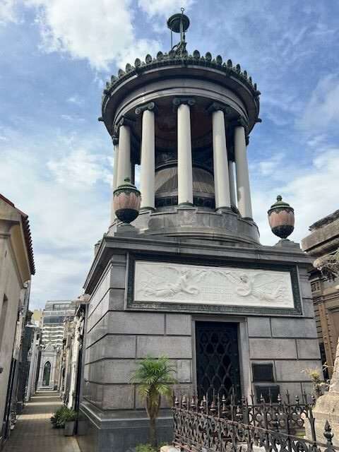 Best time to Visit Argentina and stroll through the Recoleta Cemetery: Impressive Tomb