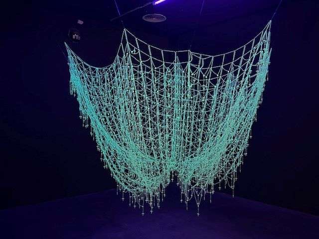 Buenos Aires Museums: Cento Cultural Recoleta- Netting Art