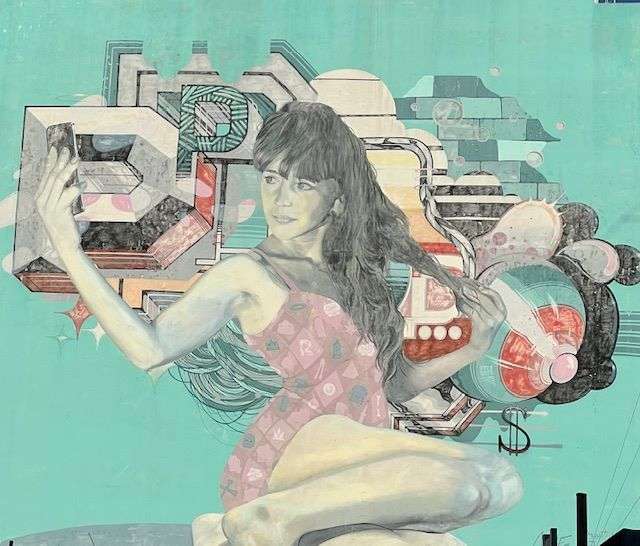 Best Time to Visit Argentina and see Beautiful Girl on Street Art