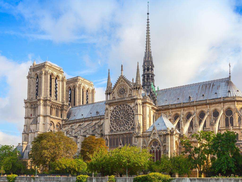 beautiful cathedrals in Europe: Notre dame