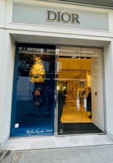Best trip to Germany, Austria and Hungary - Shopping in Vienna Dior Front Door