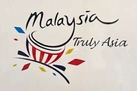 Visiting Malaysia: logo with festive design, Malaysia truly Asia