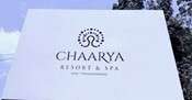 Chaarya Resort and Spa entrance sign; Best Places to Visit in Sri Lanka, Hambantota Harbor
