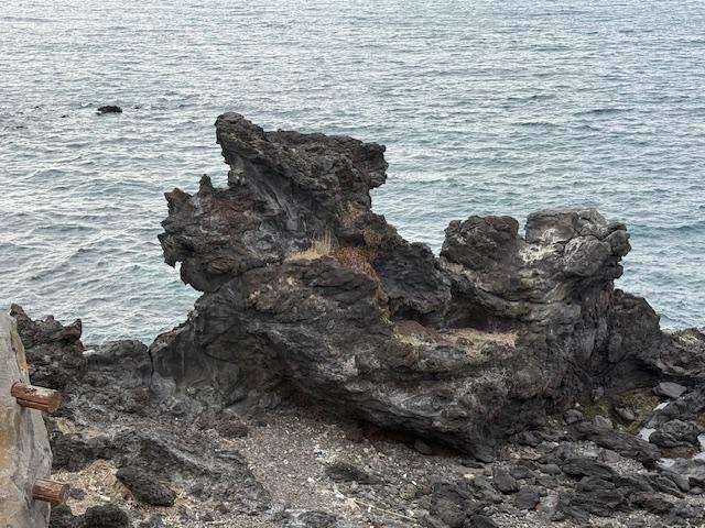 What to Do on Jeju Island, South Korea: dragon head rock