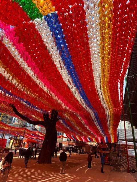 Visiting places in Seoul South Korea: Jogyesa Buddhist temple