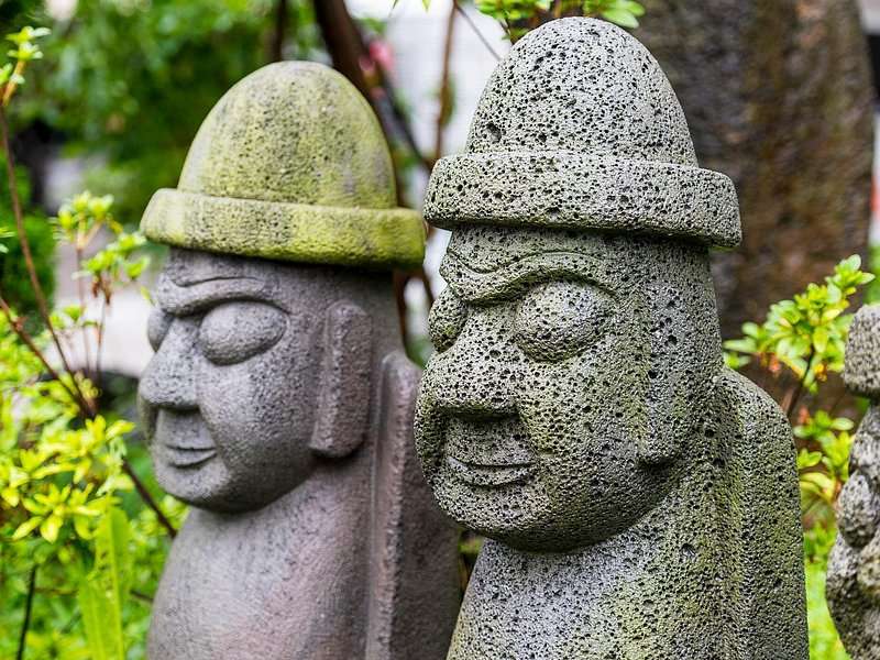 Visit Jeju Island Tour; Stone Characters