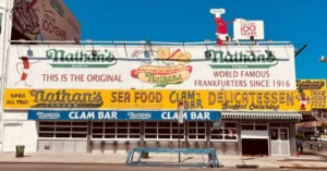 Nathan's original seafood and clam bar